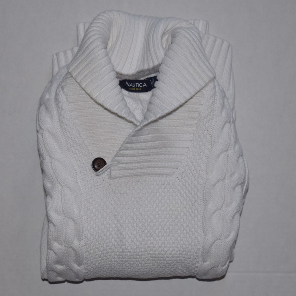 Nautica Shawl Collar Sweater